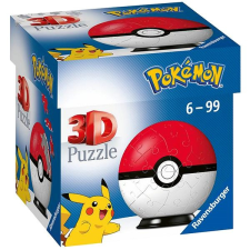 Ravensburger 3D puzzle 112562 puzzle-labda Pokémon téma 1 - tétel 54 darab puzzle, kirakós