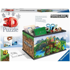 Ravensburger 3D Puzzle 112869 Minecraft tárolódoboz 216 darab (4005556112869) puzzle, kirakós