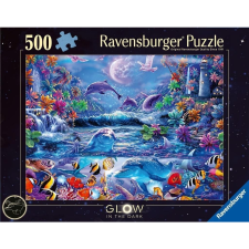 Ravensburger 500 db-os Fluoreszkáló Puzzle - Holdfény 12000478 (4005555004783) puzzle, kirakós