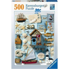 Ravensburger 500 db-os Puzzle - Tengerparti Emlékek 16588 (16588) puzzle, kirakós