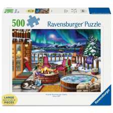 Ravensburger 500 db-os XXL Puzzle - Északi Fény 16791 (4005556167913) puzzle, kirakós