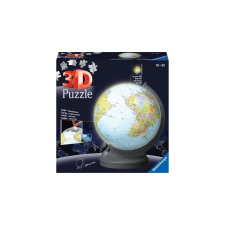 Ravensburger 540 db-os 3D Világító gömb puzzle - Földgömb (11549) puzzle, kirakós