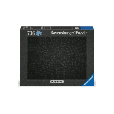 Ravensburger 736 db-os puzzle - KRYPT fekete (12000054) puzzle, kirakós