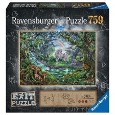 Ravensburger 759 db-os Exit puzzle - Az unikornis (15030) puzzle, kirakós