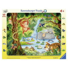 Ravensburger A dzsungelben 24 darabos puzzle puzzle, kirakós