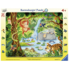 Ravensburger A dzsungelben 24 darabos puzzle  Ajánlott 3-6 éves korig unisex (53131)