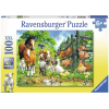 Ravensburger Állati buli 100 darabos XXL puzzle  Ajánlott 6-10 éves korig unisex (53221)