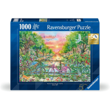 Ravensburger Álomszerű Biciklik Amszterdamban 1000 darabos puzzle (12001089) puzzle, kirakós