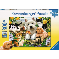 Ravensburger Boldog Állatok Puzzle, 300 db (4005556131600) puzzle, kirakós