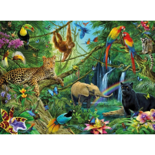  Ravensburger dzsungel állatai XXL puzzle, 200 darabos puzzle, kirakós