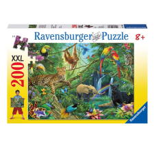 Ravensburger Dzsungel puzzle, 200 darabos - Ravensburger puzzle, kirakós