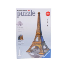  Ravensburger: Eiffel-torony 216 darabos 3D puzzle puzzle, kirakós