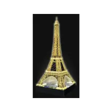  Ravensburger: Eiffel-torony 216 darabos 3D puzzle fénnyel puzzle, kirakós