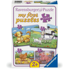 Ravensburger Első Baby Puzzle - Állati Családok 12004041 (4005555040415) puzzle, kirakós