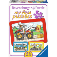 Ravensburger Első Baby Puzzle - Járművek (RAP 065738) puzzle, kirakós