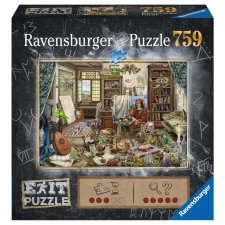 Ravensburger Exit A művész műterme - 759 darabos puzzle (16782) puzzle, kirakós