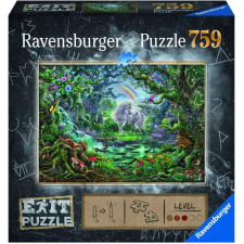 Ravensburger Exit Puzzle játék 759 darabos Unikornis puzzle, kirakós