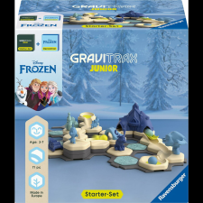 Ravensburger GraviTrax Junior Jégvarázs Golyópálya kezdő készlet (73385) autópálya és játékautó