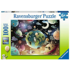 Ravensburger Kozmikus Játszótér Puzzle - 100 Darabos Készlet puzzle, kirakós
