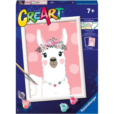 Ravensburger kreatív és művészeti játékok 201914 CreArt Láma, dráma nélkül kreatív és készségfejlesztő
