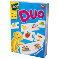 Ravensburger Logo Duo párkereső társasjáték  Ajánlott 3-6 éves korig unisex (90283) társasjáték