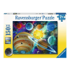 Ravensburger Naprendszer puzzle Ravensburger 10016 - Kozmikus kapcsolatok puzzle kirakó 150 db-os XXL 49 x 36 cm