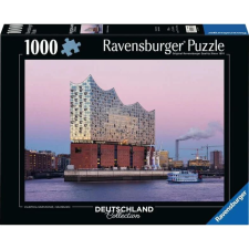 Ravensburger Németország Kollekció - Hamburgi Elbai Filharmónia 1000 darabos puzzle puzzle, kirakós