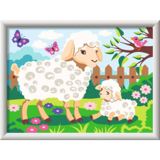 Ravensburger Paint by Numbers Bárányok számfestő készlet (23764) kreatív és készségfejlesztő