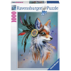 Ravensburger Puzzle 1000 db - Bohókás róka  Ajánlott 10-99 éves korig unisex (61998)