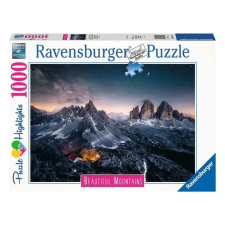 Ravensburger Puzzle 1000 db - Drei Zinnen, Dolomitok puzzle, kirakós