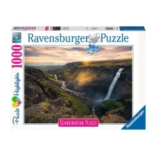 Ravensburger Puzzle 1000 db - Haifoss vízesés, Írország puzzle, kirakós