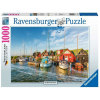 Ravensburger Puzzle 1000 db - Kikötői csend  Ajánlott 10-99 éves korig unisex (86726)