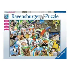  Ravensburger puzzle 1000 db-os – A traveler’s animal journal puzzle, kirakós