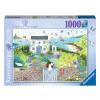 Ravensburger Puzzle 1000 db - Parti házikó