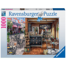 Ravensburger : Puzzle 1000 db - Quaint café puzzle, kirakós