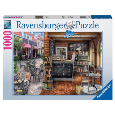  Ravensburger: Puzzle 1000 db - Quaint café (60818) puzzle, kirakós