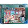 Ravensburger Puzzle 1000 db - Tengerparti házikó  Ajánlott 10-99 éves korig unisex (11581)