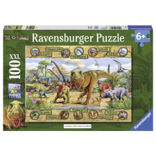  Ravensburger: Puzzle 100 db - Dinoszauroszok (79274) puzzle, kirakós