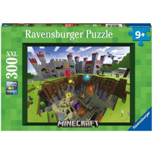 Ravensburger Puzzle 133345 Minecraft 300 db puzzle, kirakós
