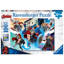 Ravensburger Puzzle 133765 Marvel hero: Thor, 100 darab puzzle, kirakós