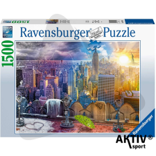 Ravensburger Puzzle 1500 db - New York télen-nyáron puzzle, kirakós