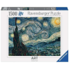 Ravensburger Puzzle 1500 db - Van GoghCsillagos éj  Ajánlott 10-99 éves korig unisex (16607)