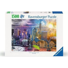 Ravensburger Puzzle 1500 Elem New York Nyáron És Télen (12000698) puzzle, kirakós