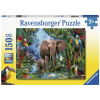 Ravensburger Puzzle 150 db - Elefántok  Ajánlott 6-10 éves korig unisex (53574)