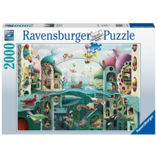 Ravensburger Puzzle 168231 - Ha a halak járni tudnának, 2000 darabos puzzle, kirakós