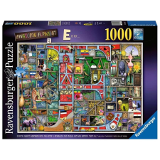  Ravensburger: Puzzle 1 000 db - Varázslatos ABC E (41359) puzzle, kirakós
