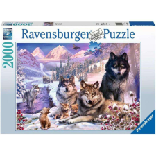 Ravensburger Puzzle 2000 db - Farkasok a hóban puzzle, kirakós