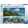 Ravensburger Puzzle 2000 db - Merülj a Maldív-szigeteken  Ajánlott 10-99 éves korig unisex (99844)