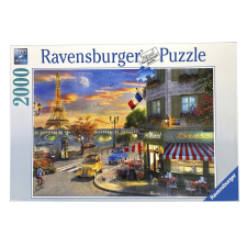  Ravensburger: Puzzle 2000 db - Romantikus este Párizsban (59446) puzzle, kirakós