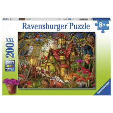 Ravensburger Puzzle 200 db - Erdei házikó puzzle, kirakós